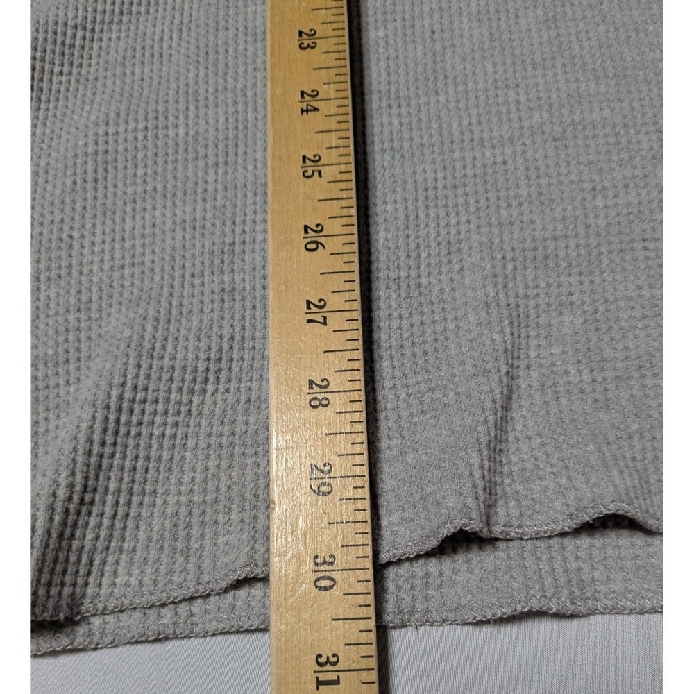 VTG POLO JEANS CO RALPH LAUREN Military Surplus Gray Thermal Shirt - Men 2XL - Picture 10 of 16